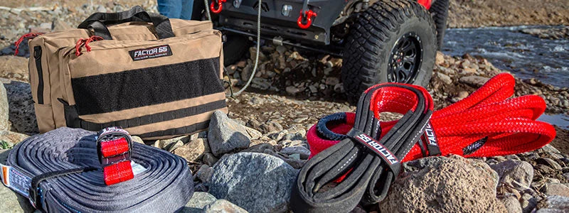 Mastering Off-Road Recovery: How to Use a Factor 55 Kinetic Rope