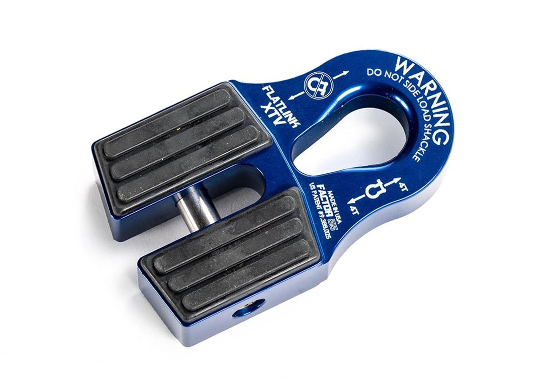 FlatLink XTV - Powersports Winch Shackle Mount – Factor55 FlatLink XTV - Powersports Winch Shackle Mount – Factor55