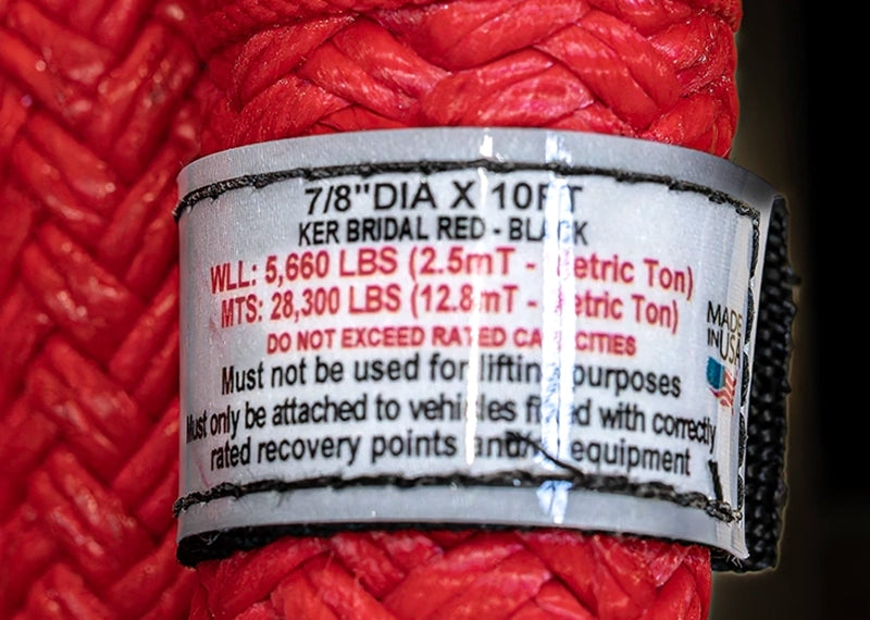 Extreme Duty Kinetic Energy Bridle 7/8” x 10' – Factor55