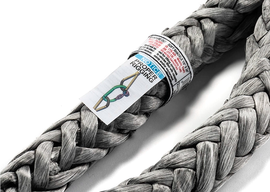 INDUSTRIAL STANDARD DUTY SOFT SHACKLE – 7/8” X 24” – Factor55