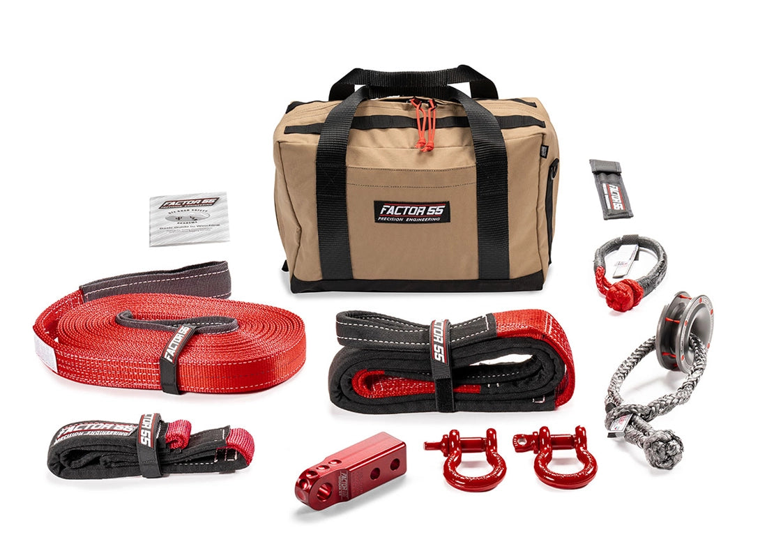 Vehicle Recovery Kit, Sawtooth – Medium – Factor55
