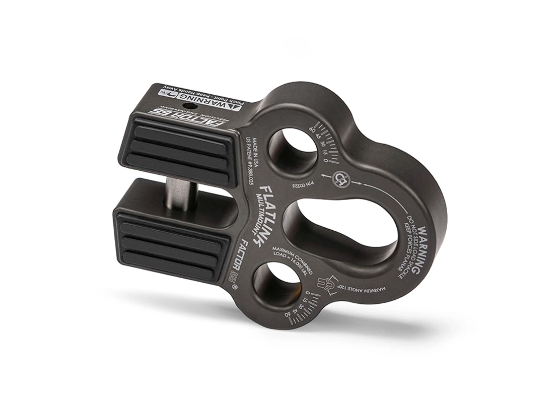 FlatLink MultiMount Closed System Winching® Shackle bracket
