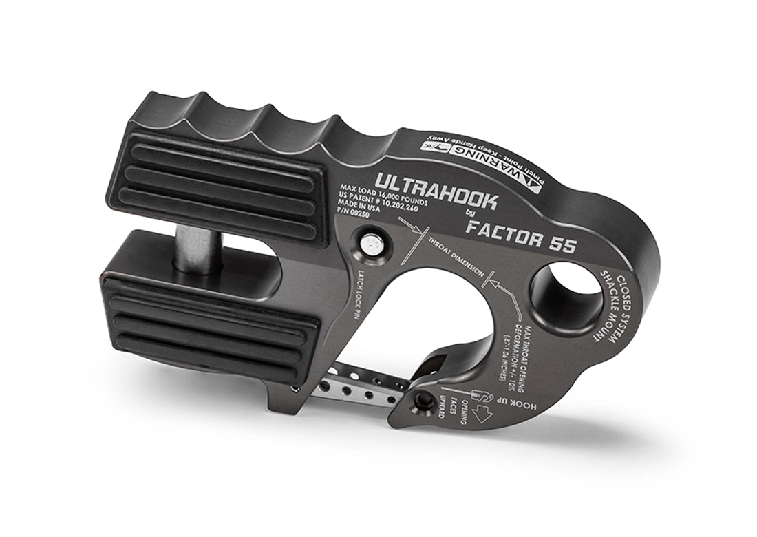 新品 factor55 ultrahook Ultrahook Truck Winch Shackle Mount for Closed System