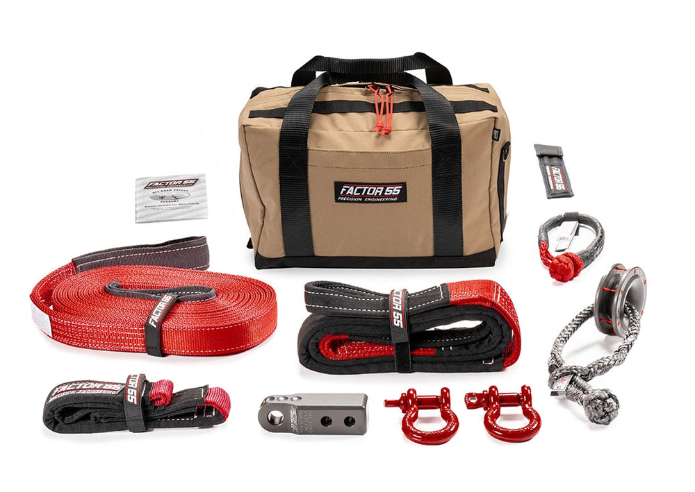 Vehicle Recovery Kit, Sawtooth – Medium – Factor55