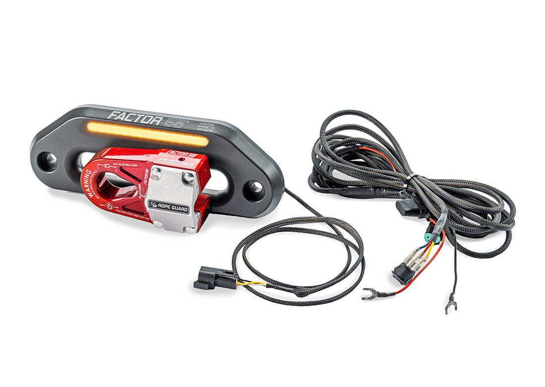 CHECKMAN HECKMAN フォグランプ Lighted Fairlead – Factor55